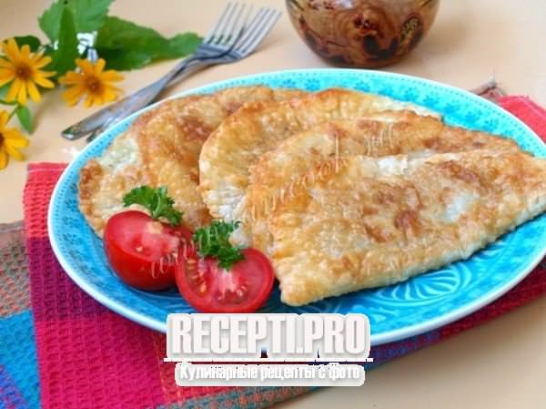 Чебуреки с картошкой