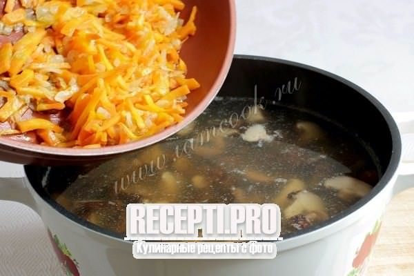Грибной суп на мясном бульоне: аромат осени на вашей кухне