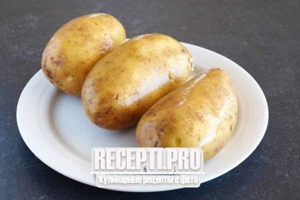 Картофель спиралью на шпажках в духовке — рецепт с фото
