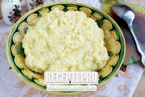 Картофельное пюре с сыром