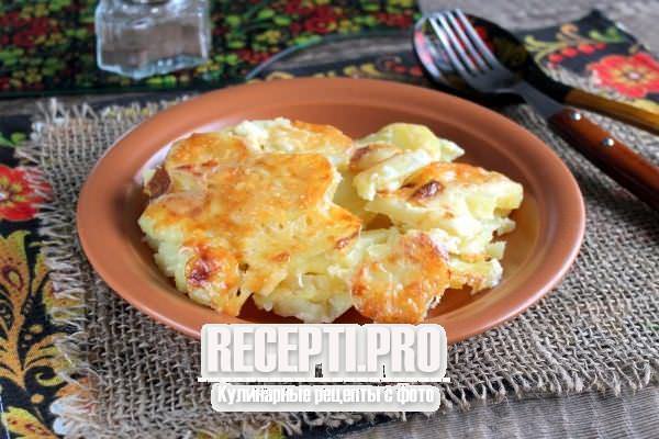 Картофель со сливками в духовке - пошаговый рецепт с фото на бородино-молодежка.рф