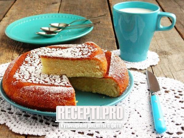 Пирог на кислом молоке в мультиварке: рецепт с фото | Recipe | Desserts, Food, Banana bread