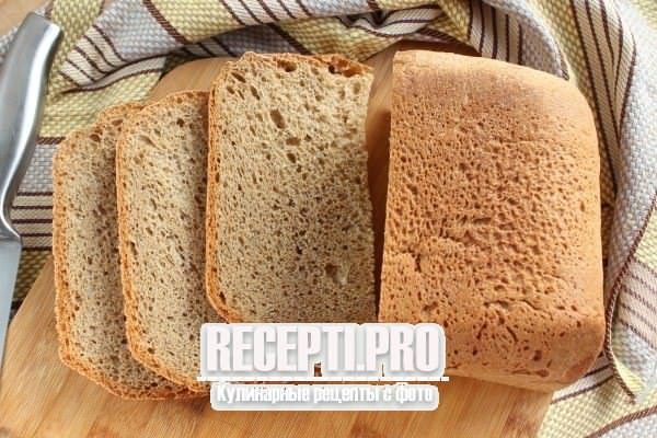 Хлеб ароматный с отрубями в хлебопечке