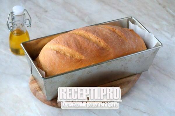 Хлеб с паприкой в духовке (дрожжевой)