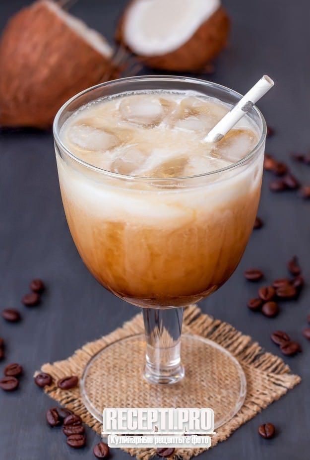 Кофе с кокосовым молоком