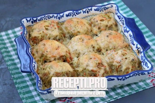 Котлеты в картофельной шубке в духовке