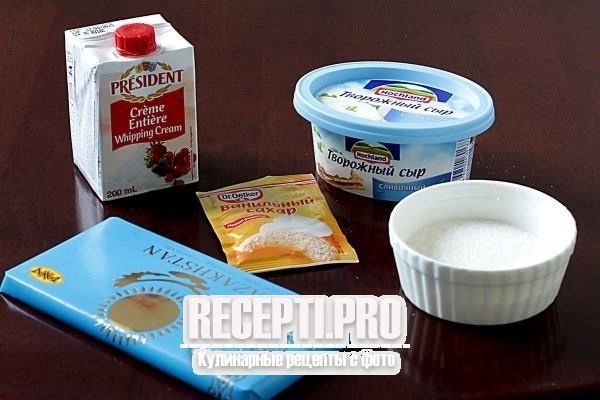 Творожный крем для торта со сливками -пошаговый рецепт с фото