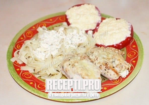 Куриное филе в сливочном соусе