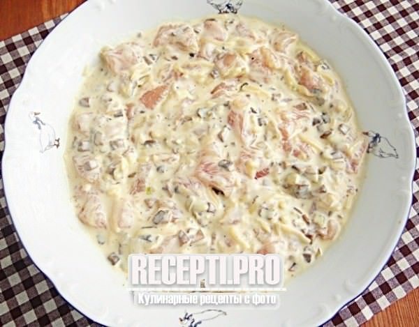 Куриные котлеты с сыром (рубленные)