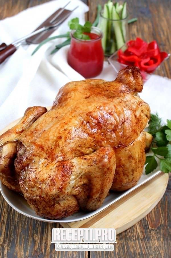 Курица в банке, запечённая в духовке: рецепт с фото - Лайфхакер