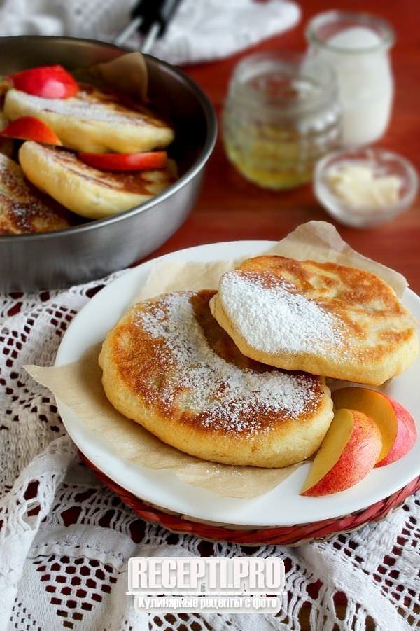 Пирожки с яблоками на кефире