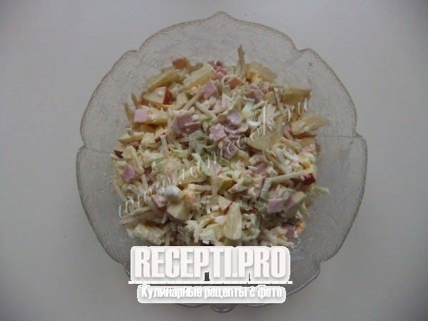 Porreesalat – салат с луком-пореем
