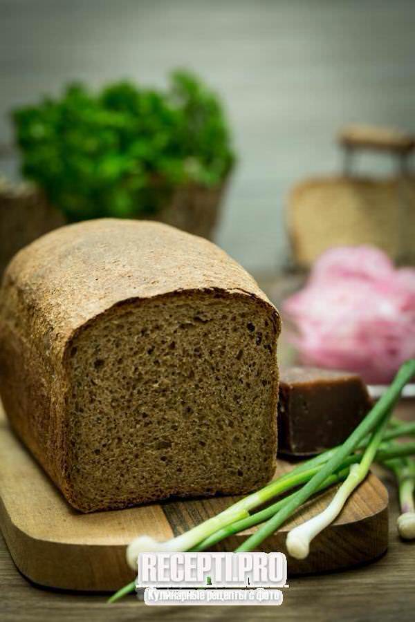 Пшенично-ржаной хлеб на опаре