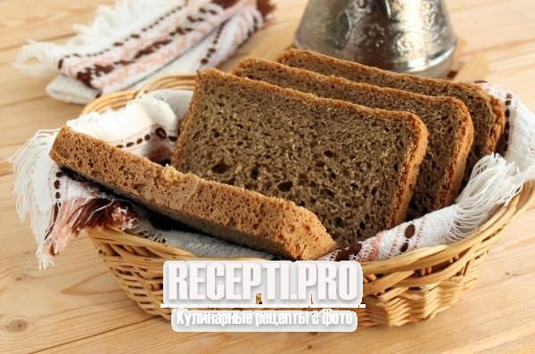 Пшенично-ржаной хлеб с кофе