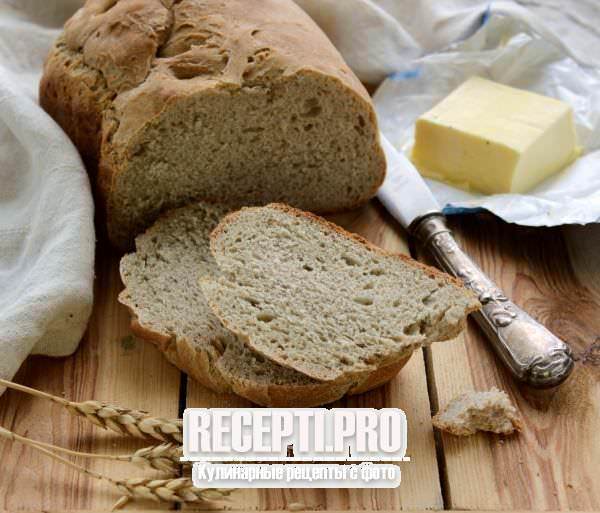 Полезный пшенично-ржаной хлеб в хлебопечке