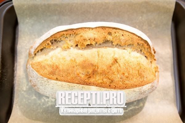 Пшеничный хлеб на оливковом масле с мукой тритикале