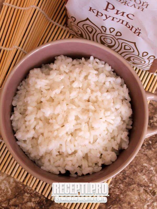 Рис для роллов в мультиварке за 15 минут (без добавок)