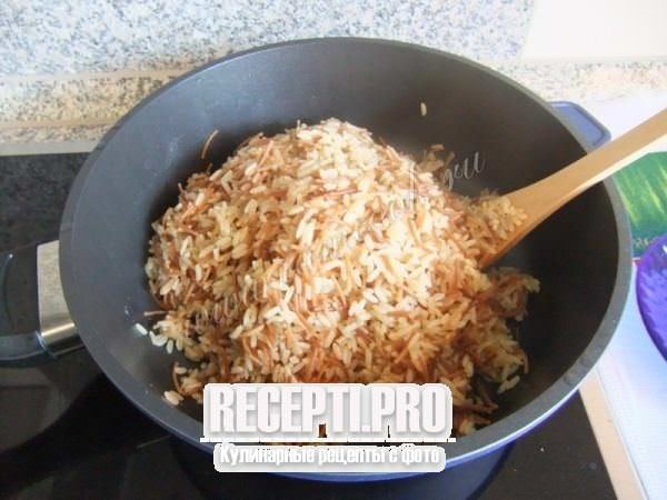 Рис с лапшой по-арамейски