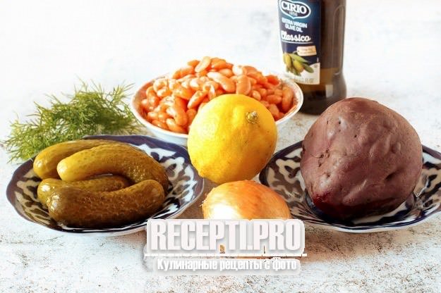 Салат из свеклы и соленых огурцов - пошаговый рецепт с фото на ЯБпоела