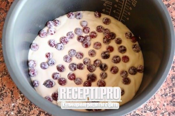 Шарлотка с крыжовником