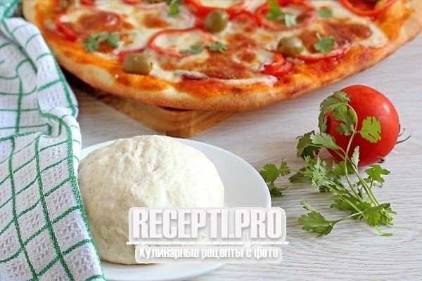 Рецепт теста для пиццы как в пиццерии: пошагово - the Вкусно