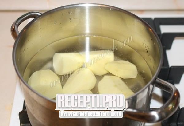 Зразы картофельные с сыром Моцарелла